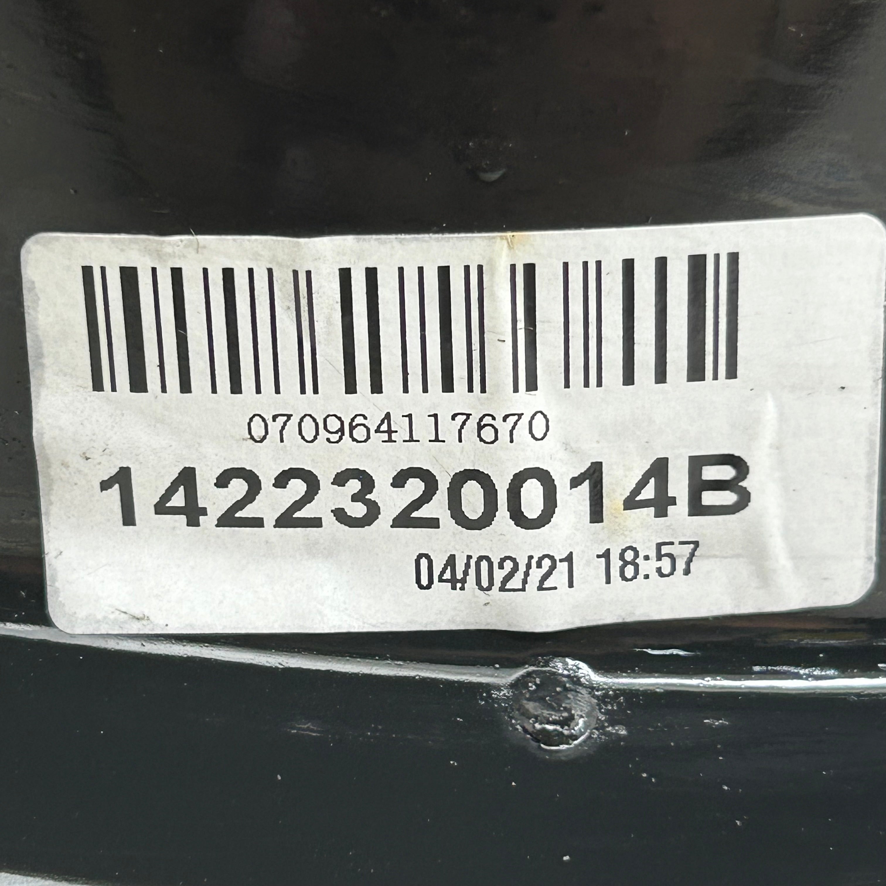 ITP Delta Steel Wheel For Arctic Car, Kaw KAF1000 & POL General 1000 14"x7" Black 1422755014B