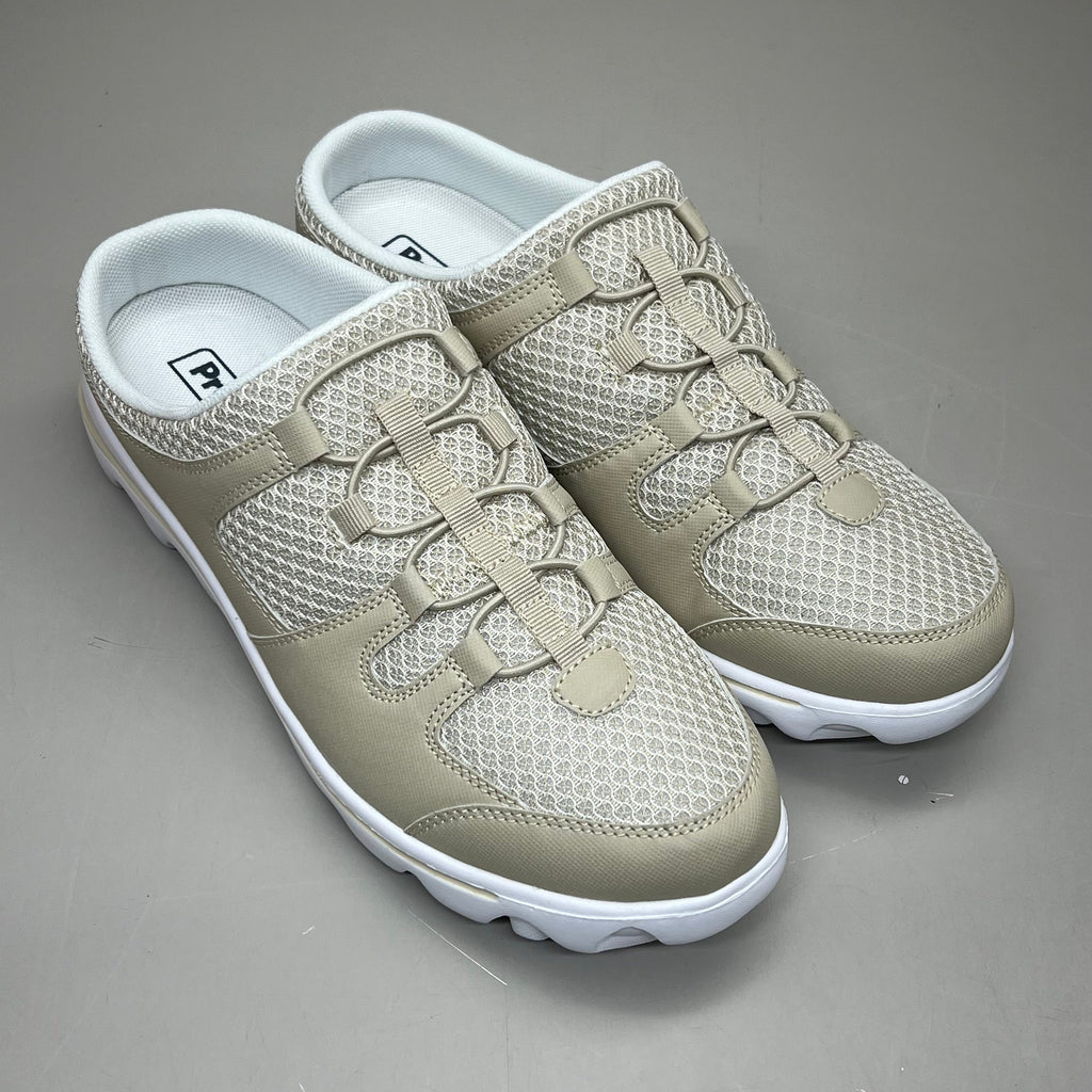 PROPET Travel Activ Slide Breathable 2 Tone Mesh Women's Sz 11 W(D) Sand WAT011M
