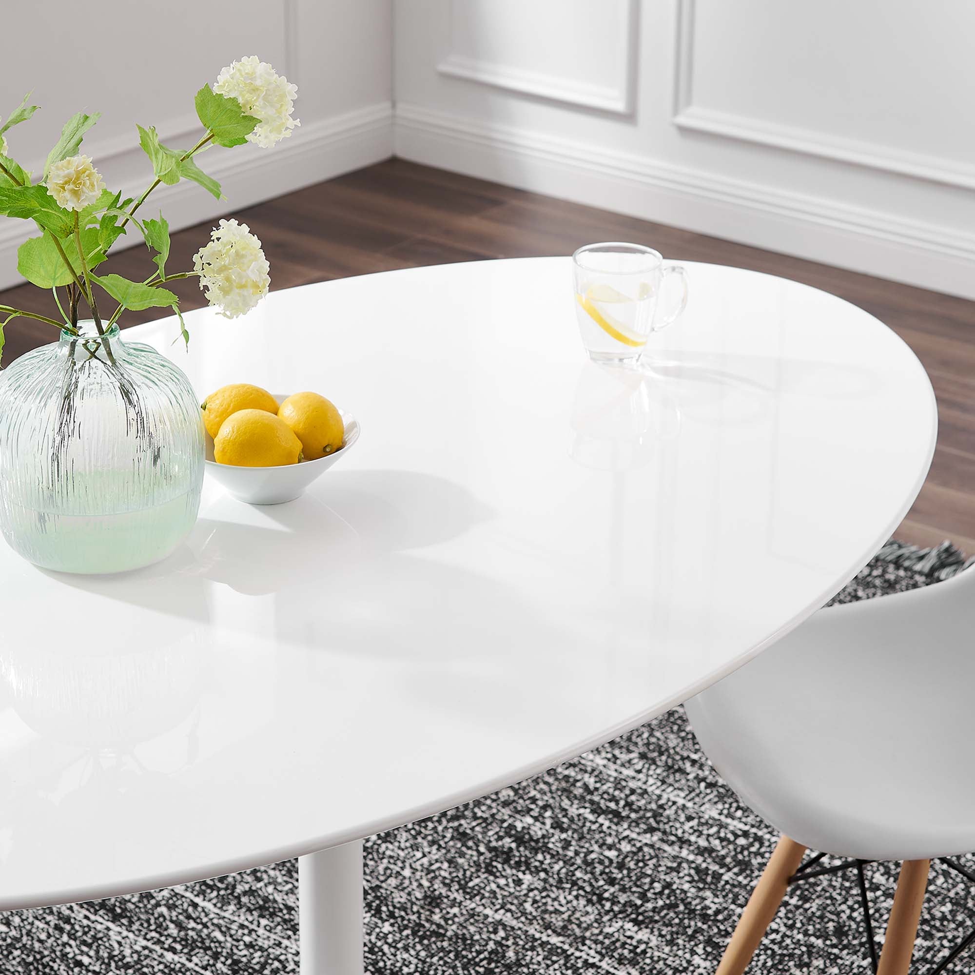 Lippa 60" Oval Wood Dining Table by Modway