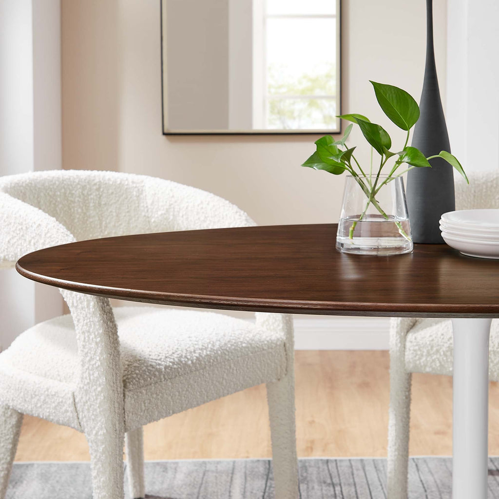 Lippa 60" Oval Wood Dining Table by Modway