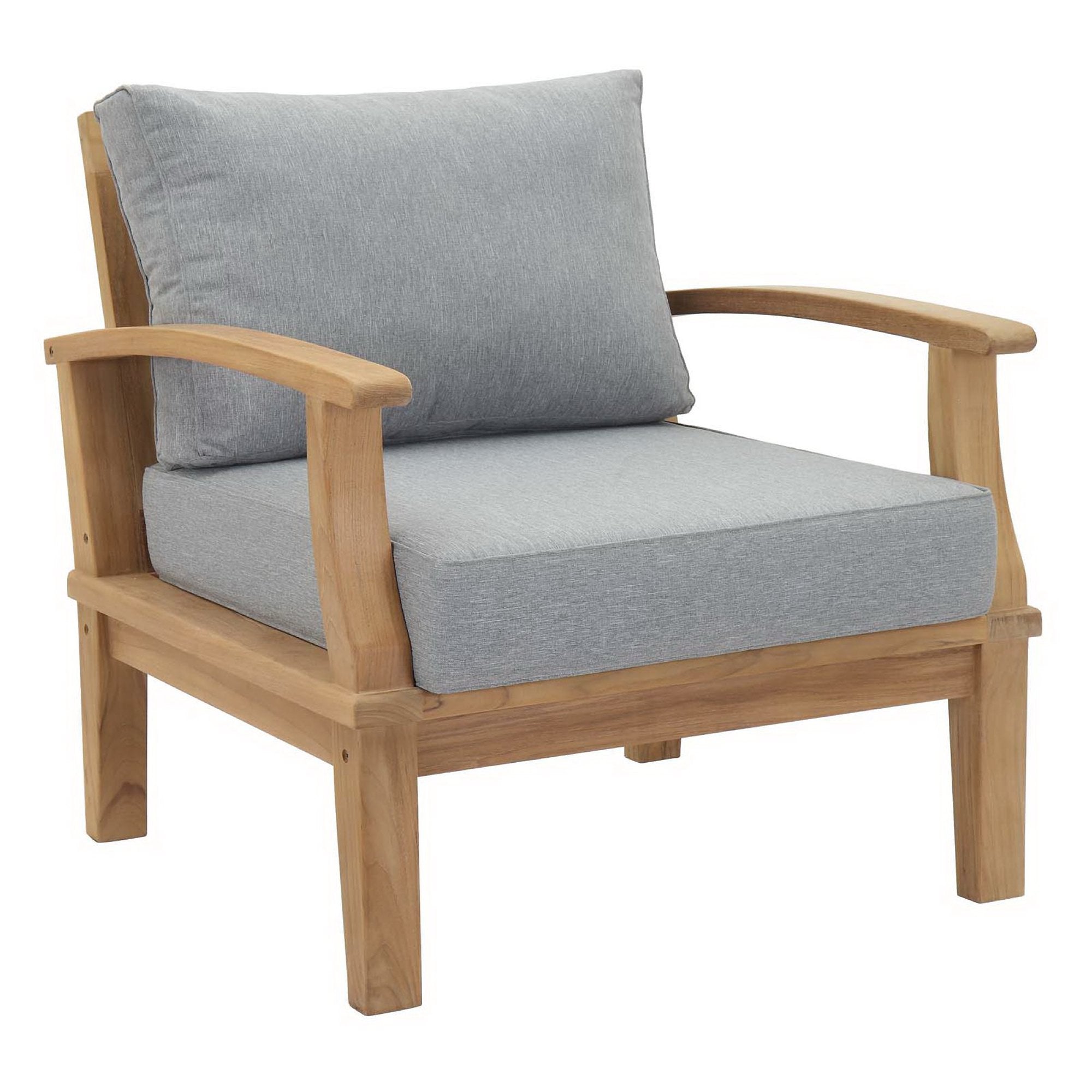 Marina Outdoor Patio Teak Armchair by Modway
