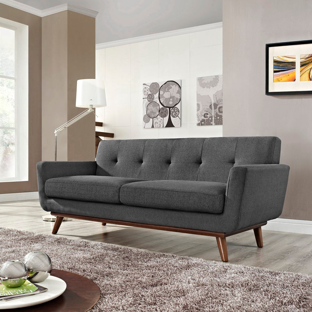Engage Upholstered Fabric Loveseat by Modway