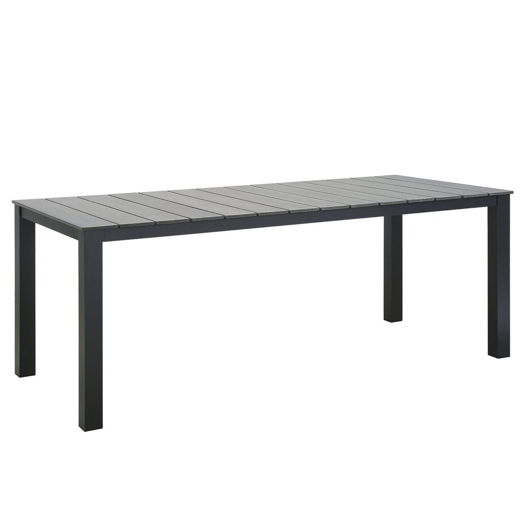 Maine 80" Outdoor Patio Dining Table by Modway