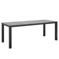 Maine 80" Outdoor Patio Dining Table by Modway