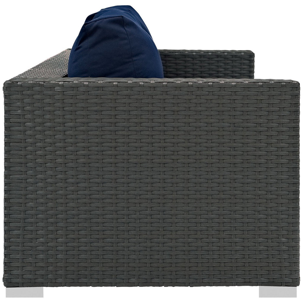 Sojourn Outdoor Patio Sunbrella Sofa by Modway