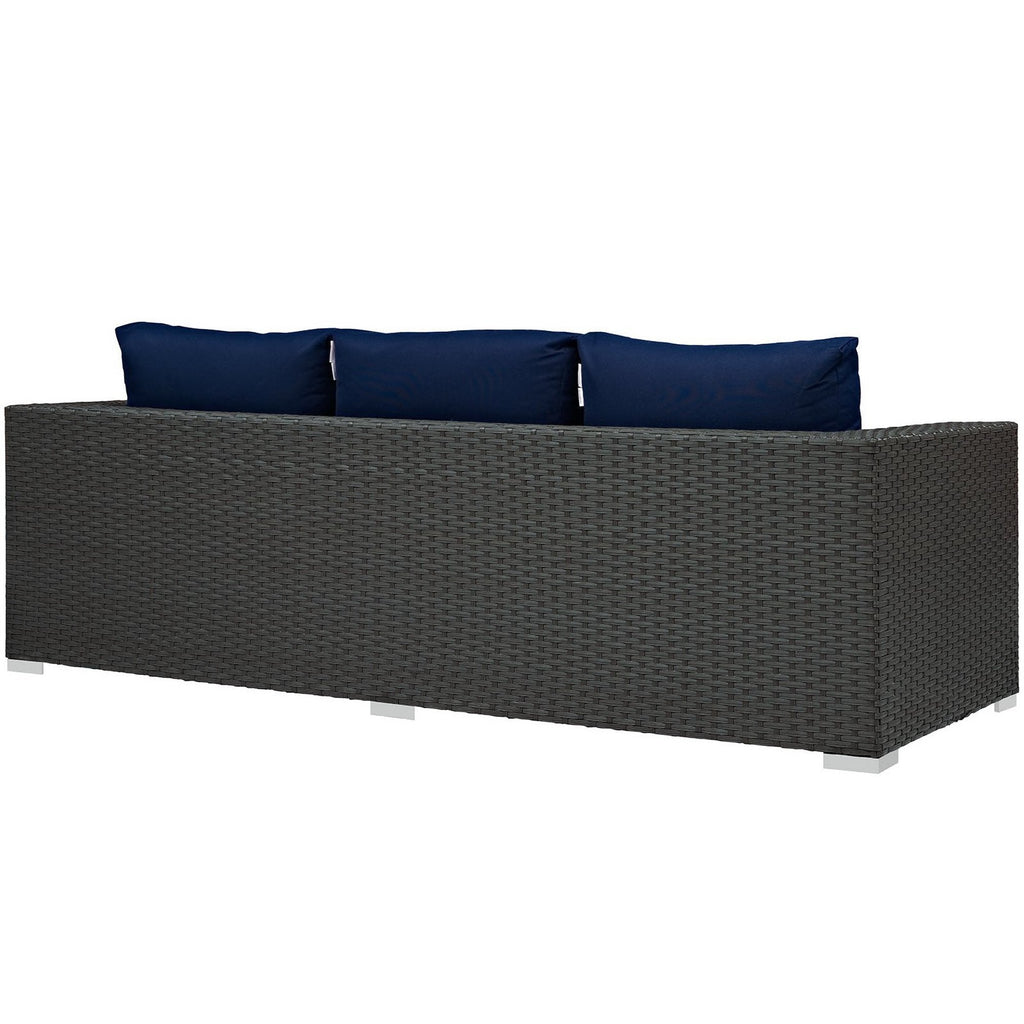 Sojourn Outdoor Patio Sunbrella Sofa by Modway