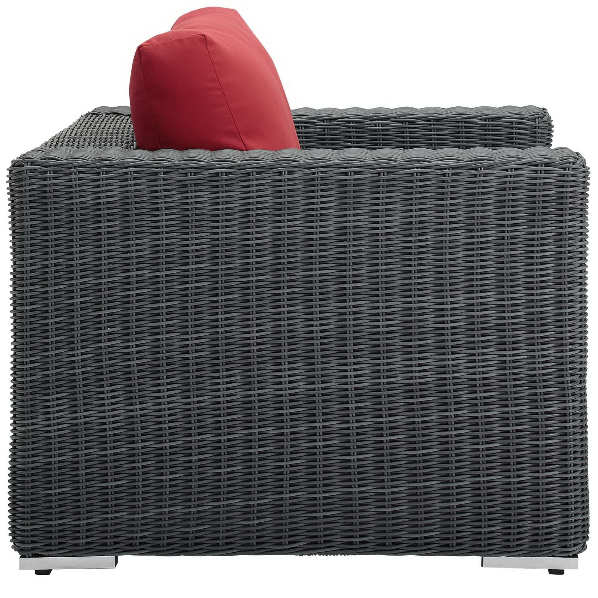 Summon Outdoor Patio Fabric Sunbrella Armchair by Modway