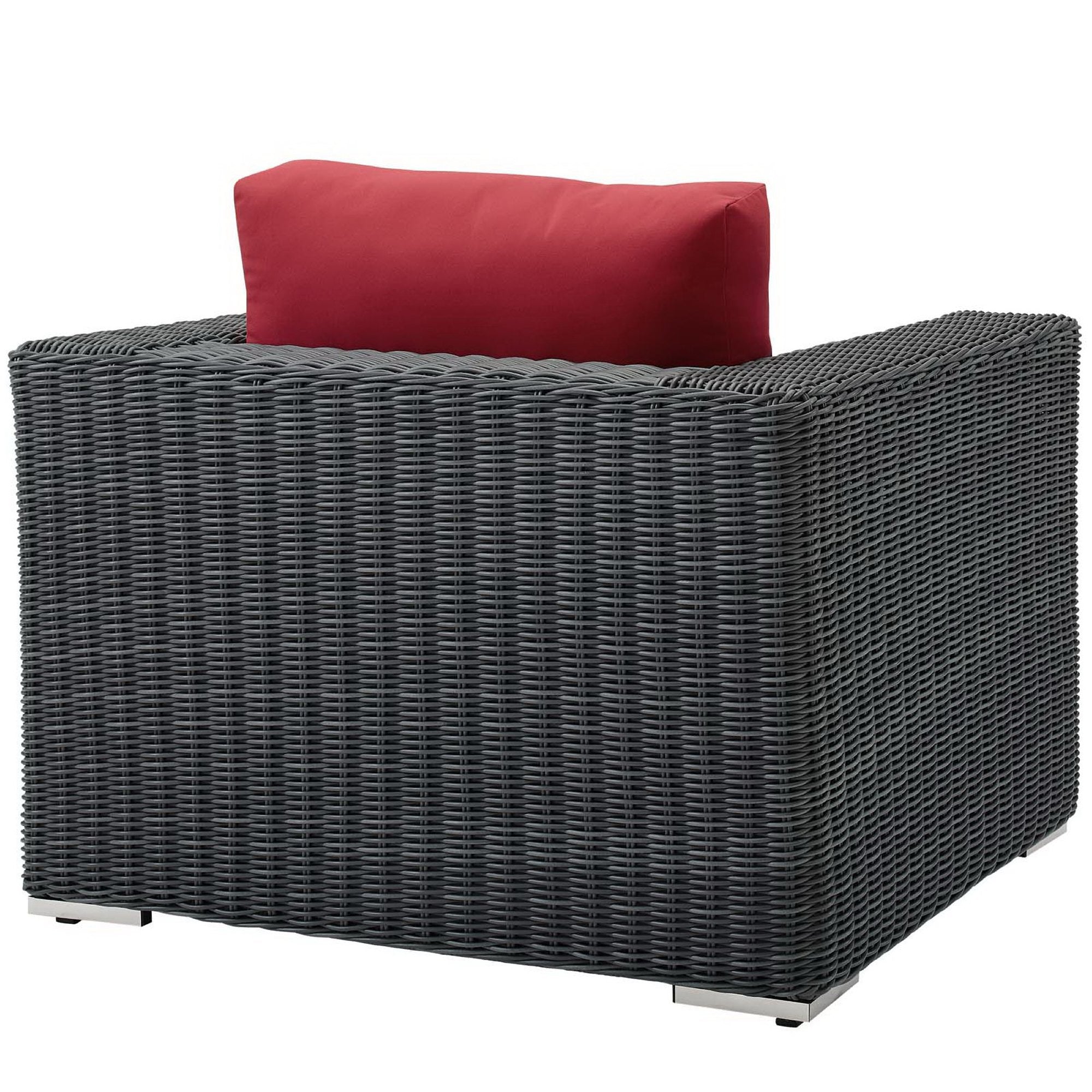 Summon Outdoor Patio Fabric Sunbrella Armchair by Modway