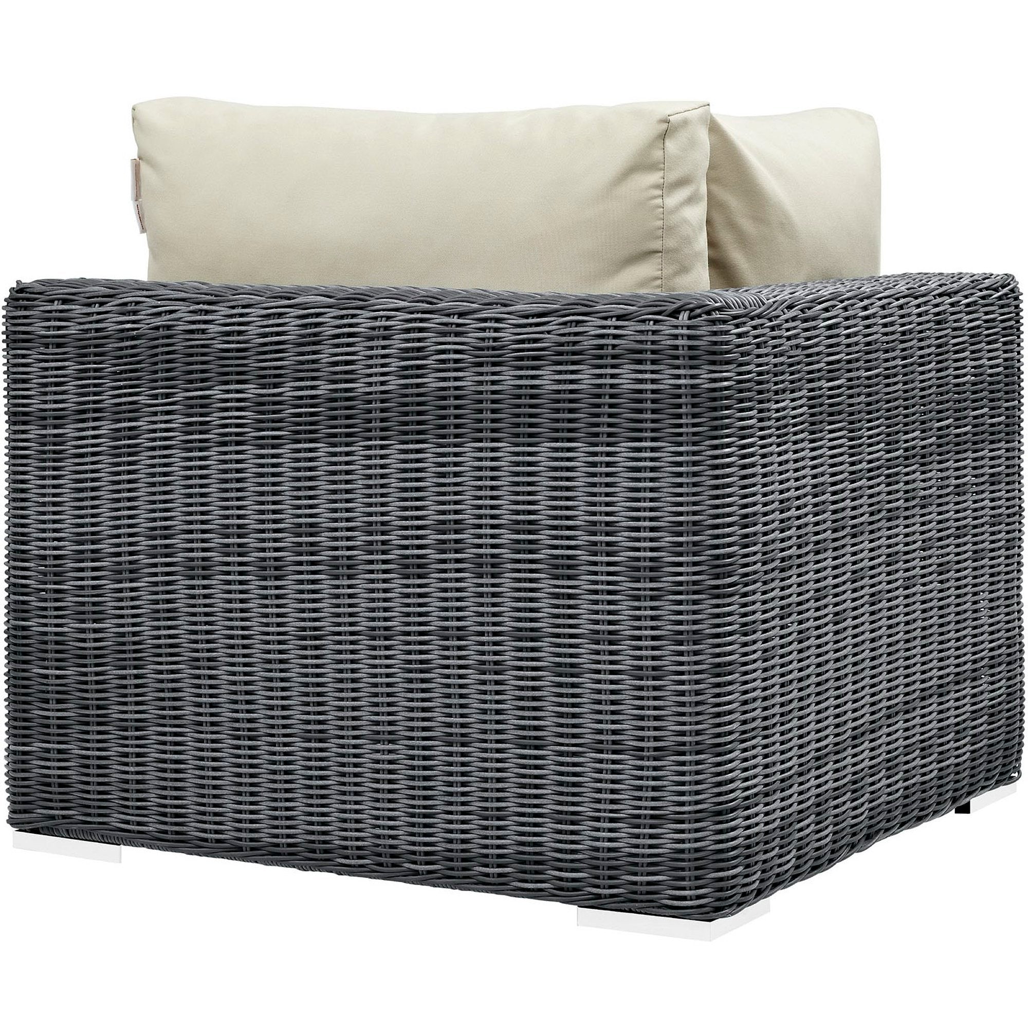 Summon Outdoor Patio Sunbrella Corner Sofa by Modway