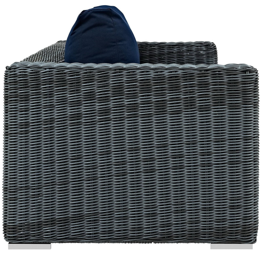 Summon Outdoor Patio Sunbrella Sofa by Modway