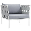 Harmony Outdoor Patio Aluminum Armchair by Modway