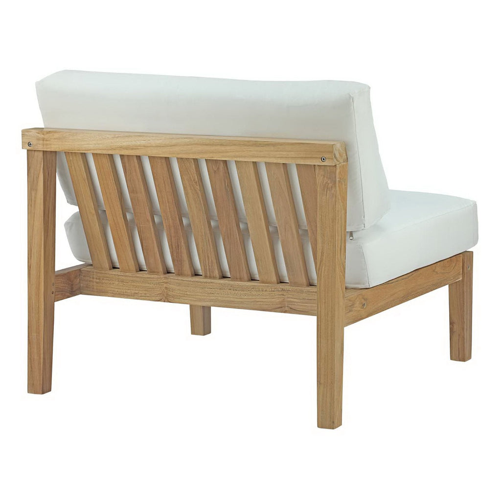 Bayport Outdoor Patio Teak Armless Chair by Modway