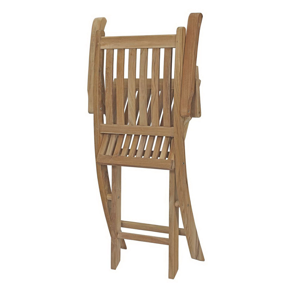 Marina Outdoor Patio Teak Folding Chair by Modway