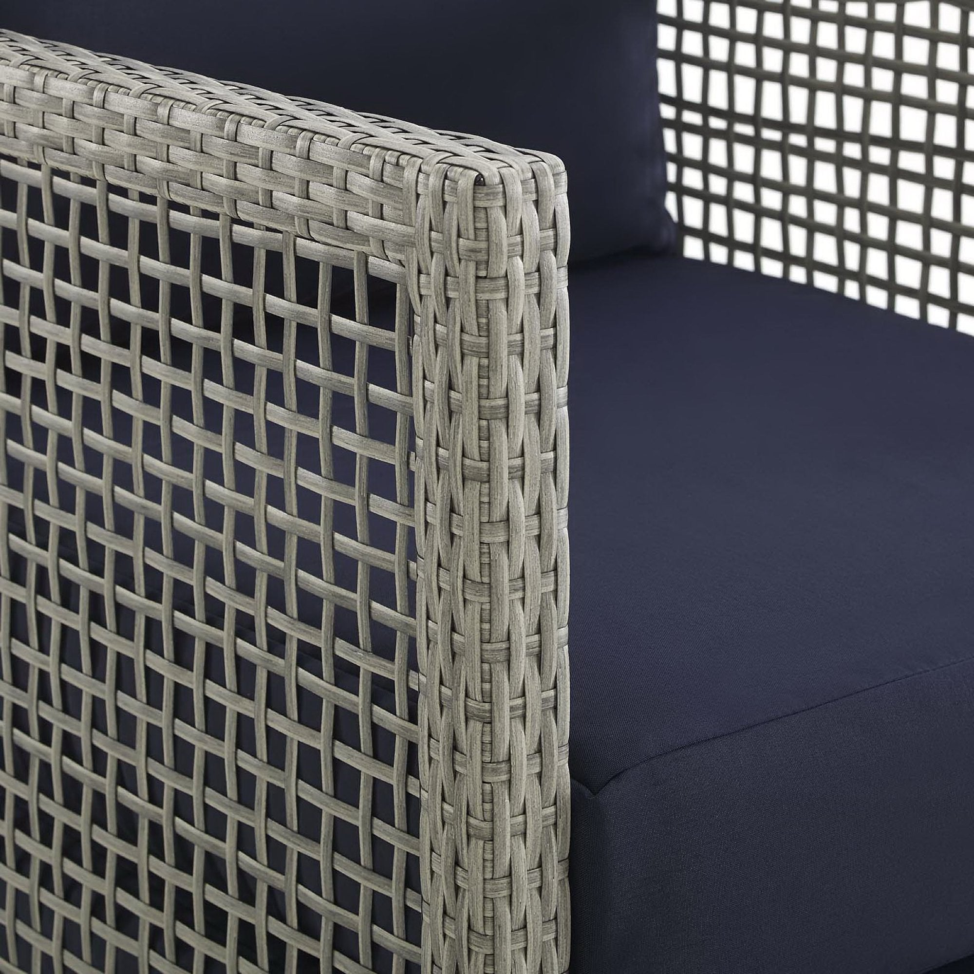 Aura Rattan Outdoor Patio Armchair by Modway