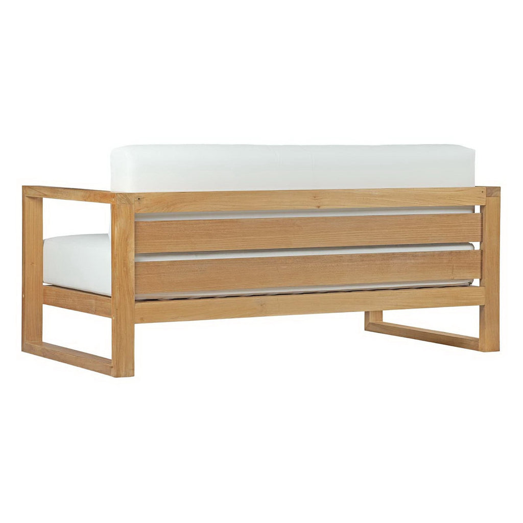Upland 4 Piece Outdoor Patio Teak Set by Modway