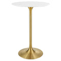 Lippa 28" Round Wood Bar Table by Modway