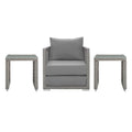 Aura 3 Piece Outdoor Patio Wicker Rattan Set by Modway
