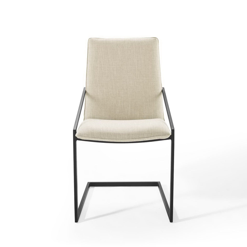 Pitch Upholstered Fabric Dining Armchair by Modway