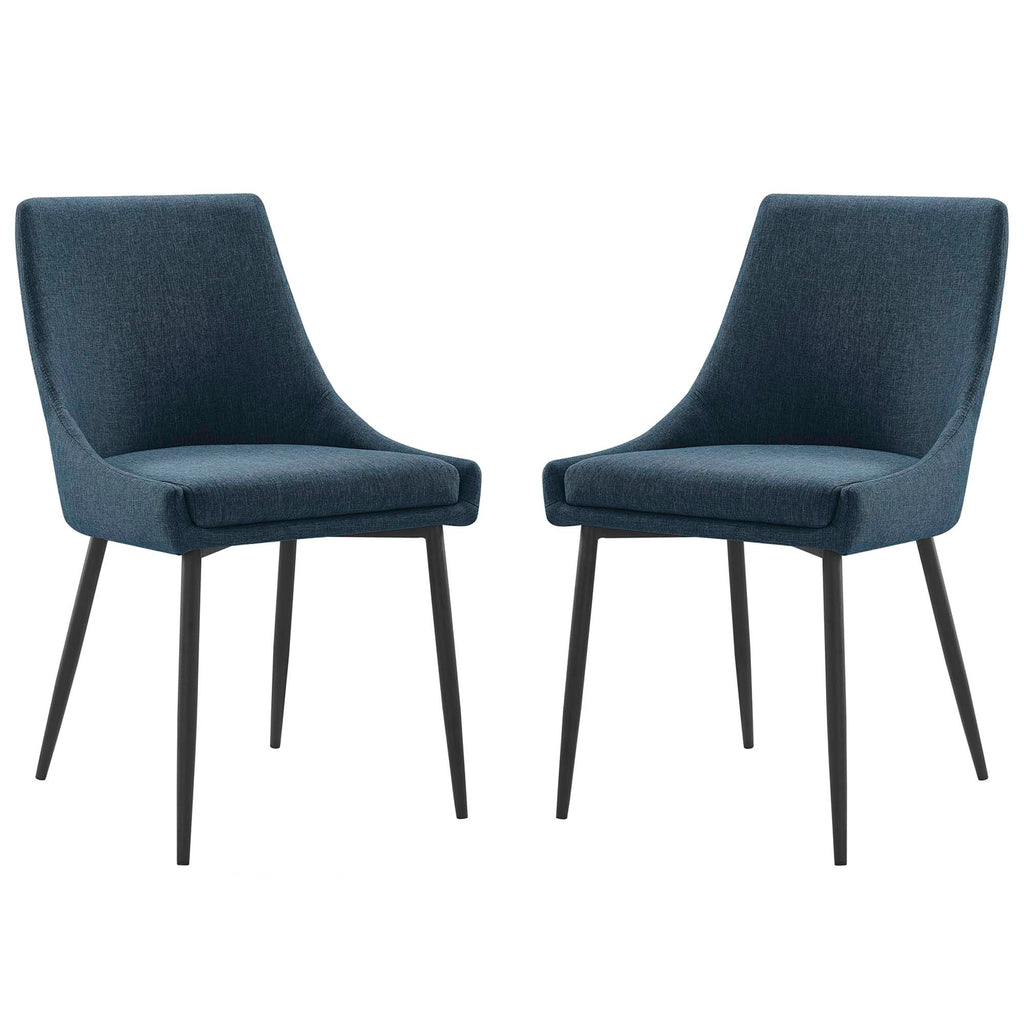 Viscount Upholstered Fabric Dining Chairs - Set of 2 by Modway