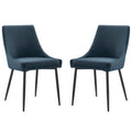 Viscount Upholstered Fabric Dining Chairs - Set of 2 by Modway