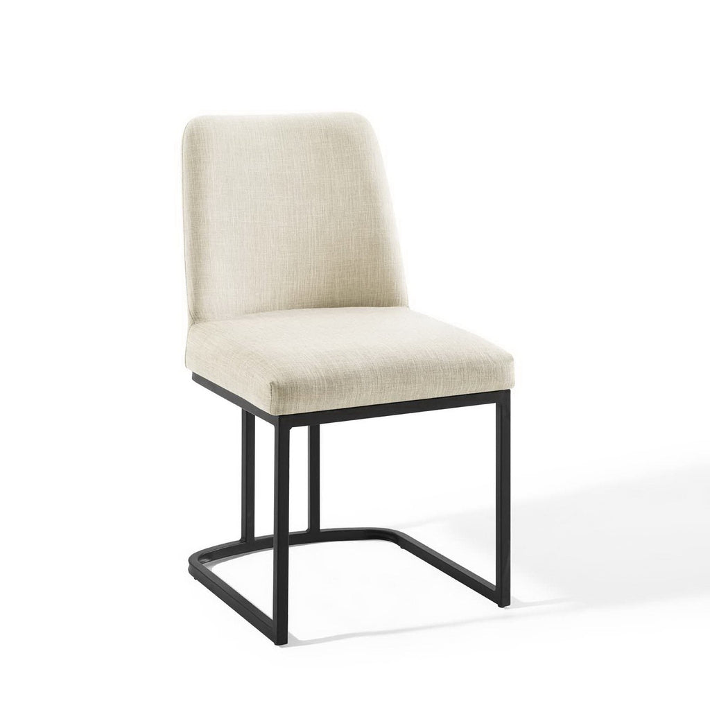 Amplify Sled Base Upholstered Fabric Dining Side Chair by Modway
