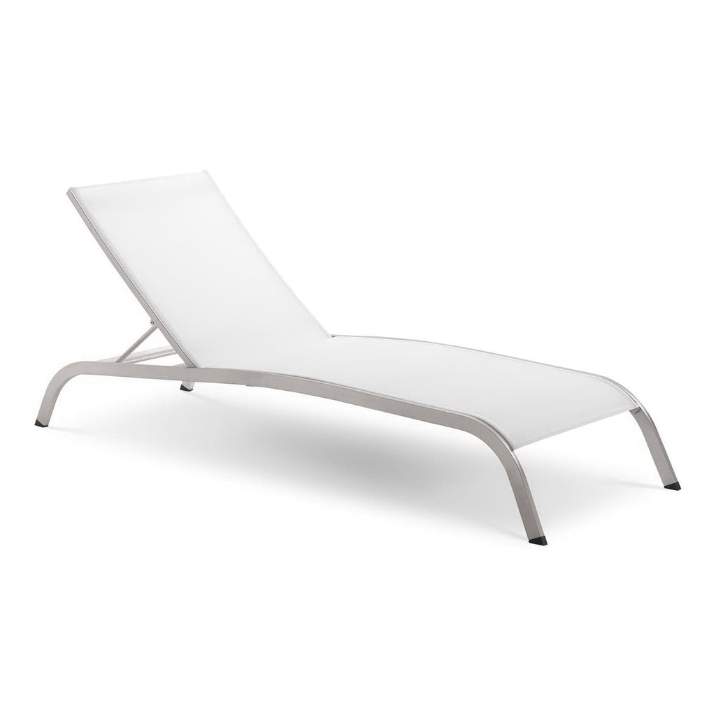 Savannah Outdoor Patio Mesh Chaise Lounge Set of 2 by Modway