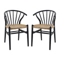 Flourish Spindle Wood Dining Side Chair Set of 2 by Modway