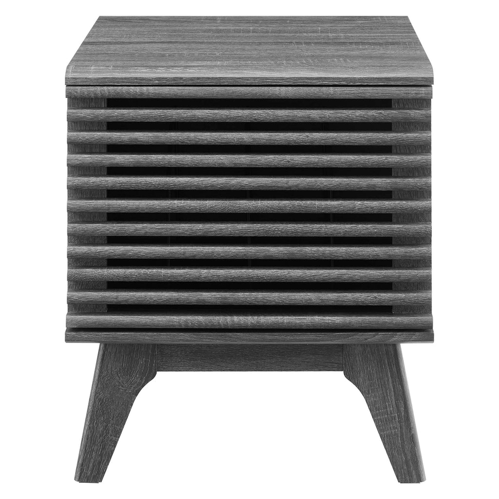 Render Vinyl Record Display Stand by Modway