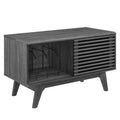 Render Vinyl Record Display Stand by Modway