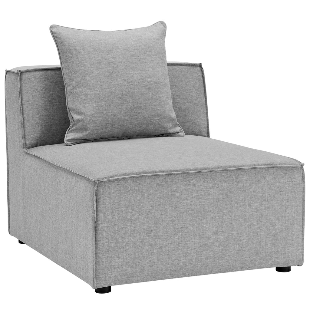 Saybrook 3-Piece Outdoor Patio Upholstered Sectional Sofa by Modway