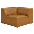 Bartlett Vegan Leather Corner Chair by Modway