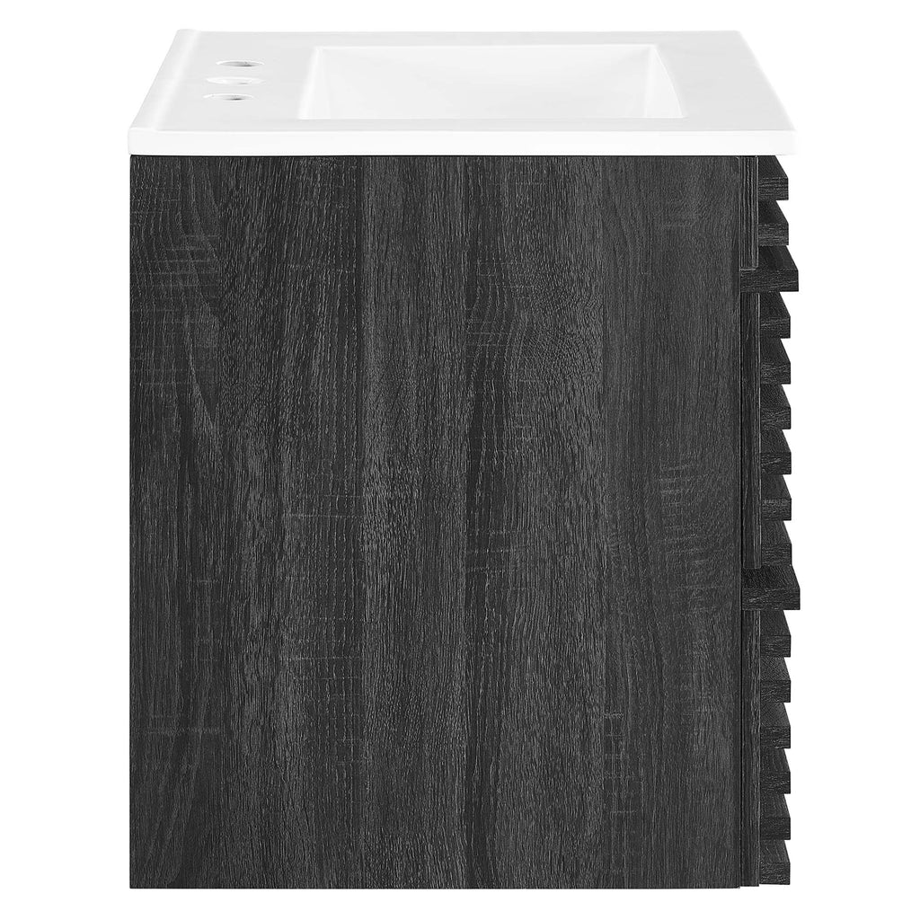 Render 24" Wall-Mount Bathroom Vanity by Modway