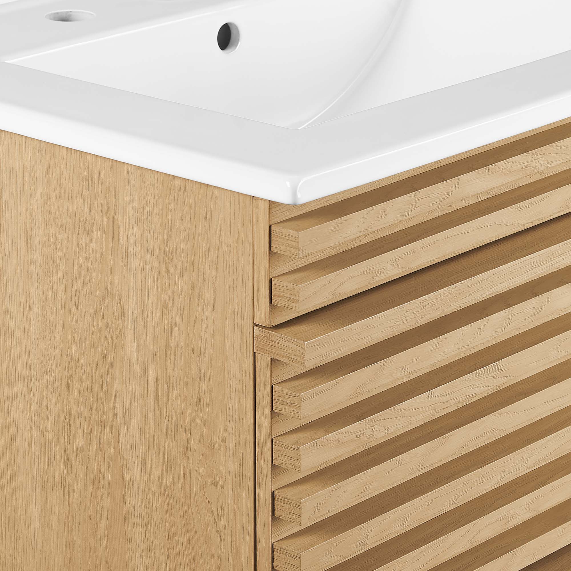 Render 24" Wall-Mount Bathroom Vanity by Modway