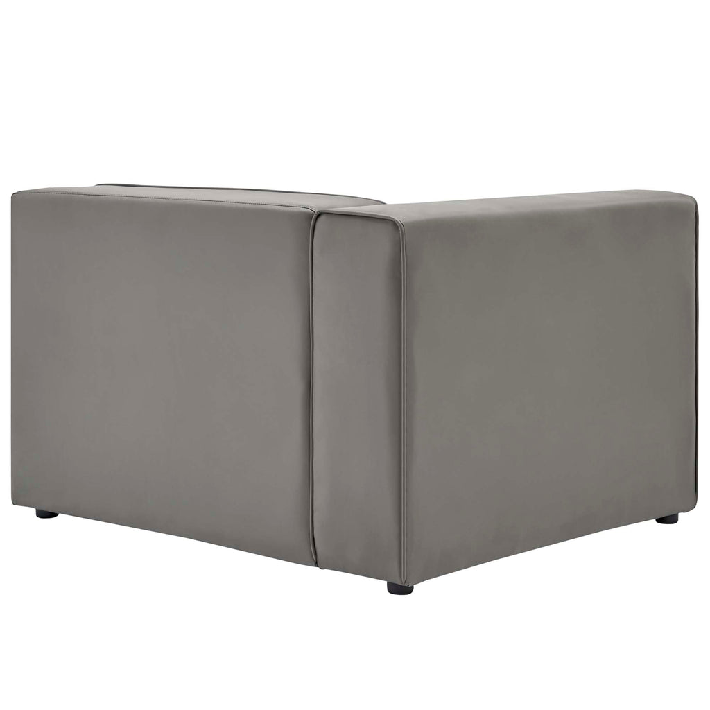 Mingle Vegan Leather Left-Arm Chair by Modway