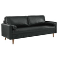 Valour 81" Leather Sofa by Modway