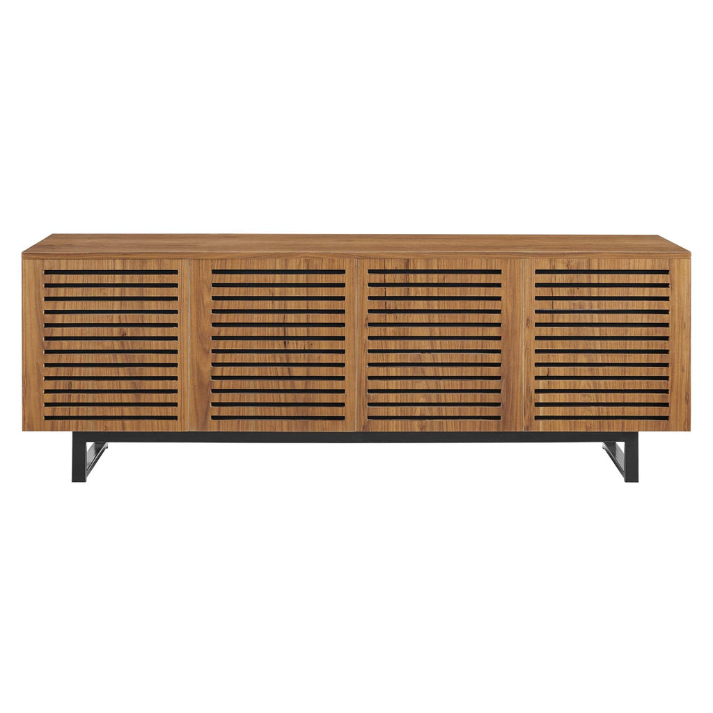 Parker 73" Walnut TV Stand by Modway