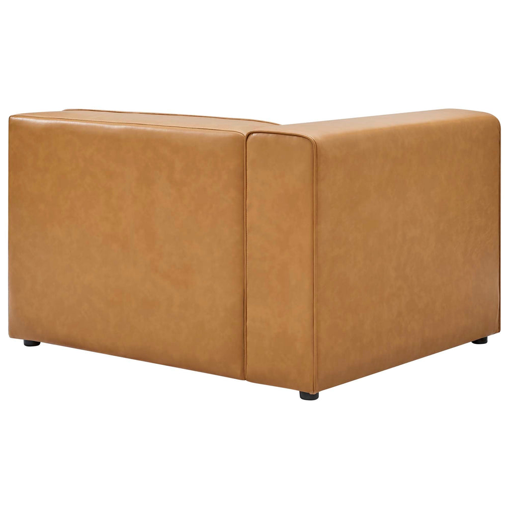 Mingle 5-Piece Vegan Leather Sectional Sofa by Modway