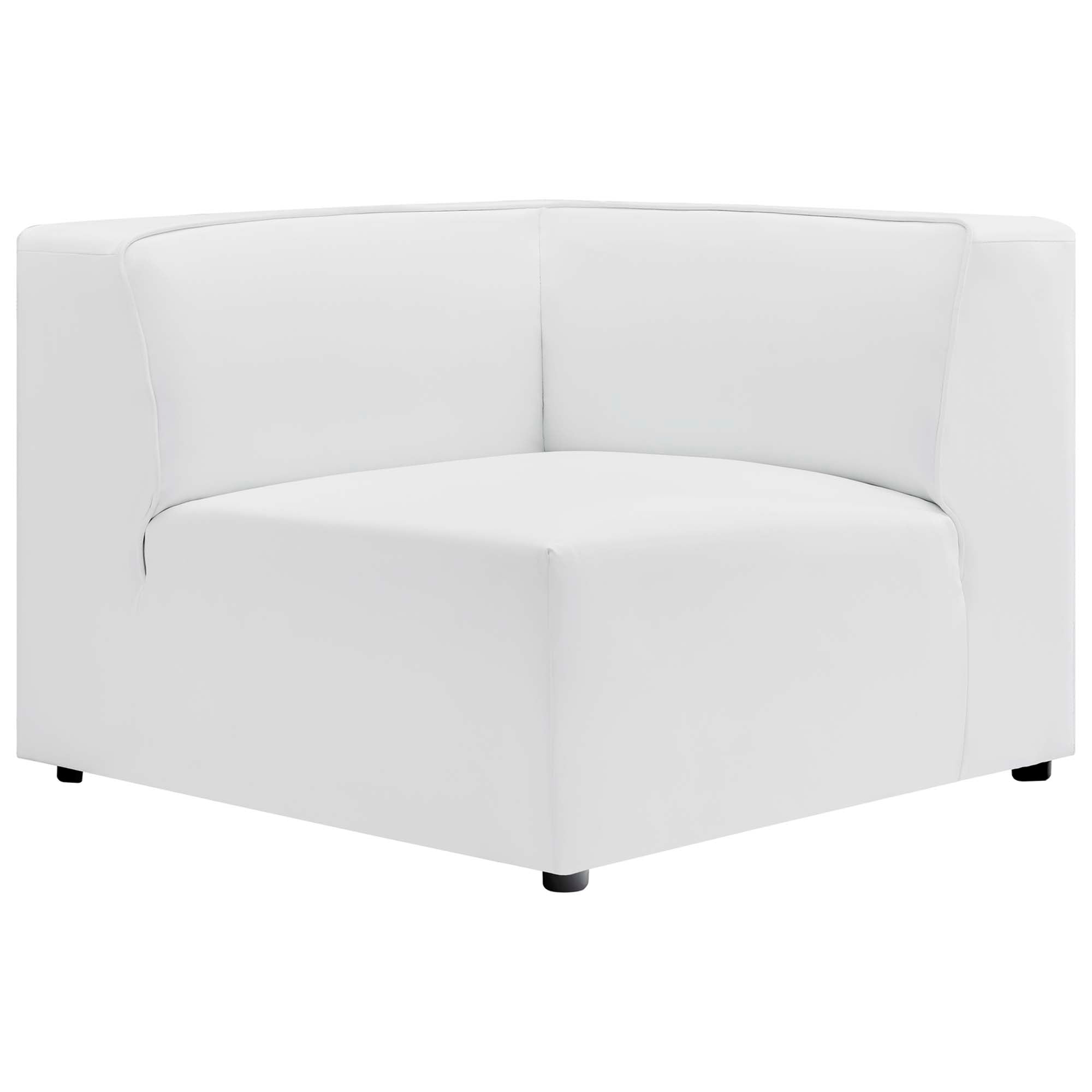 Mingle 7-Piece Vegan Leather Sectional Sofa by Modway