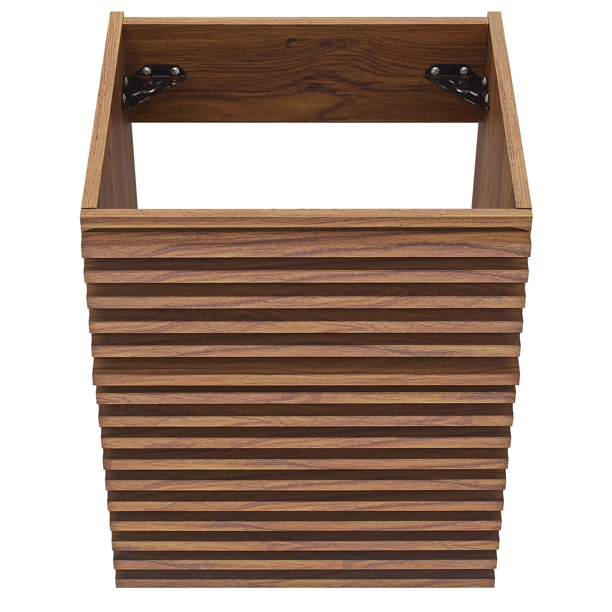 Render 18" Wall-Mount Bathroom Vanity Cabinet (Walnut) by Modway