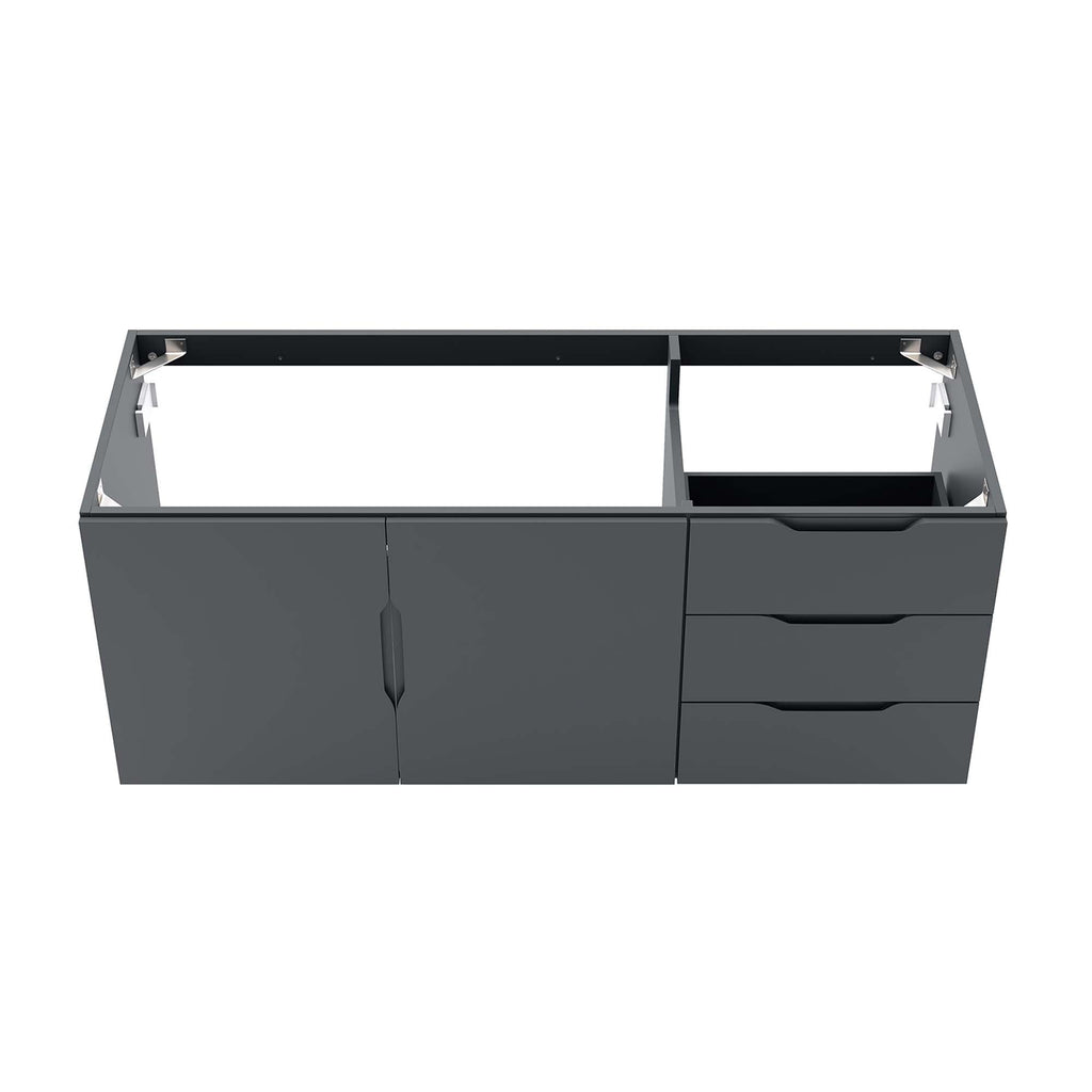 Vitality 48" Double or Single Sink Compatible Bathroom Vanity Cabinet by Modway