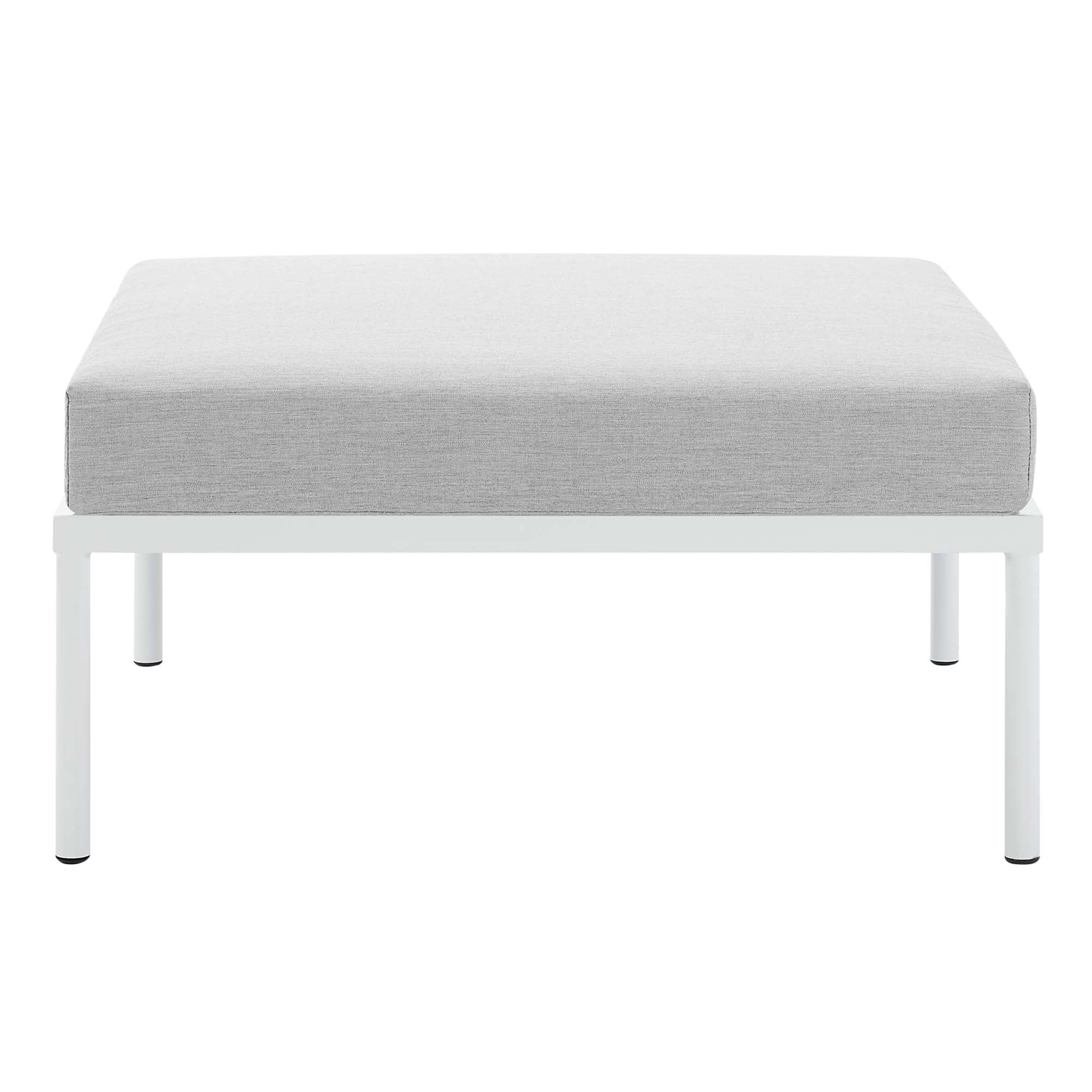 Harmony Sunbrella Outdoor Patio Aluminum Ottoman by Modway