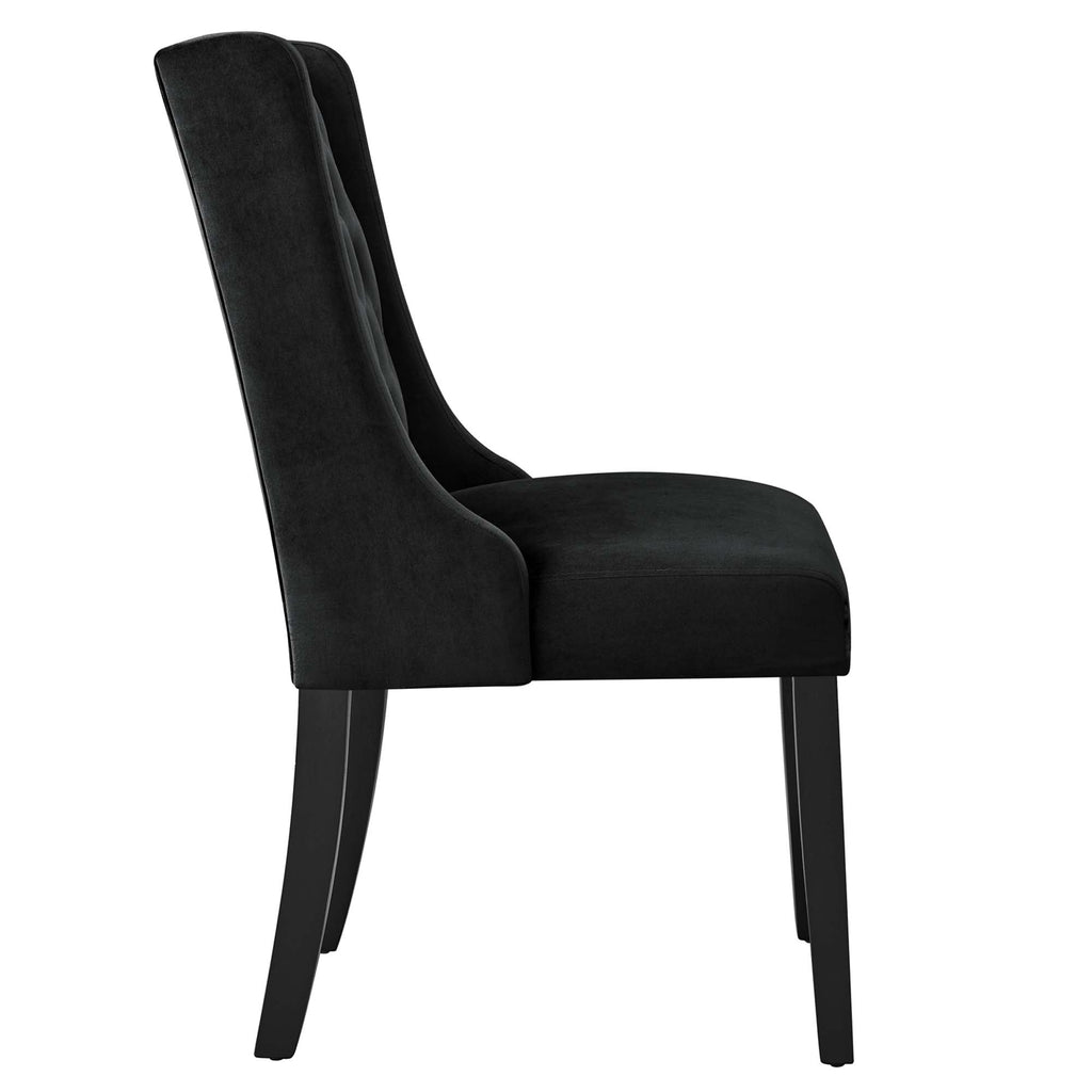Baronet Performance Velvet Dining Chairs Set of 2 by Modway