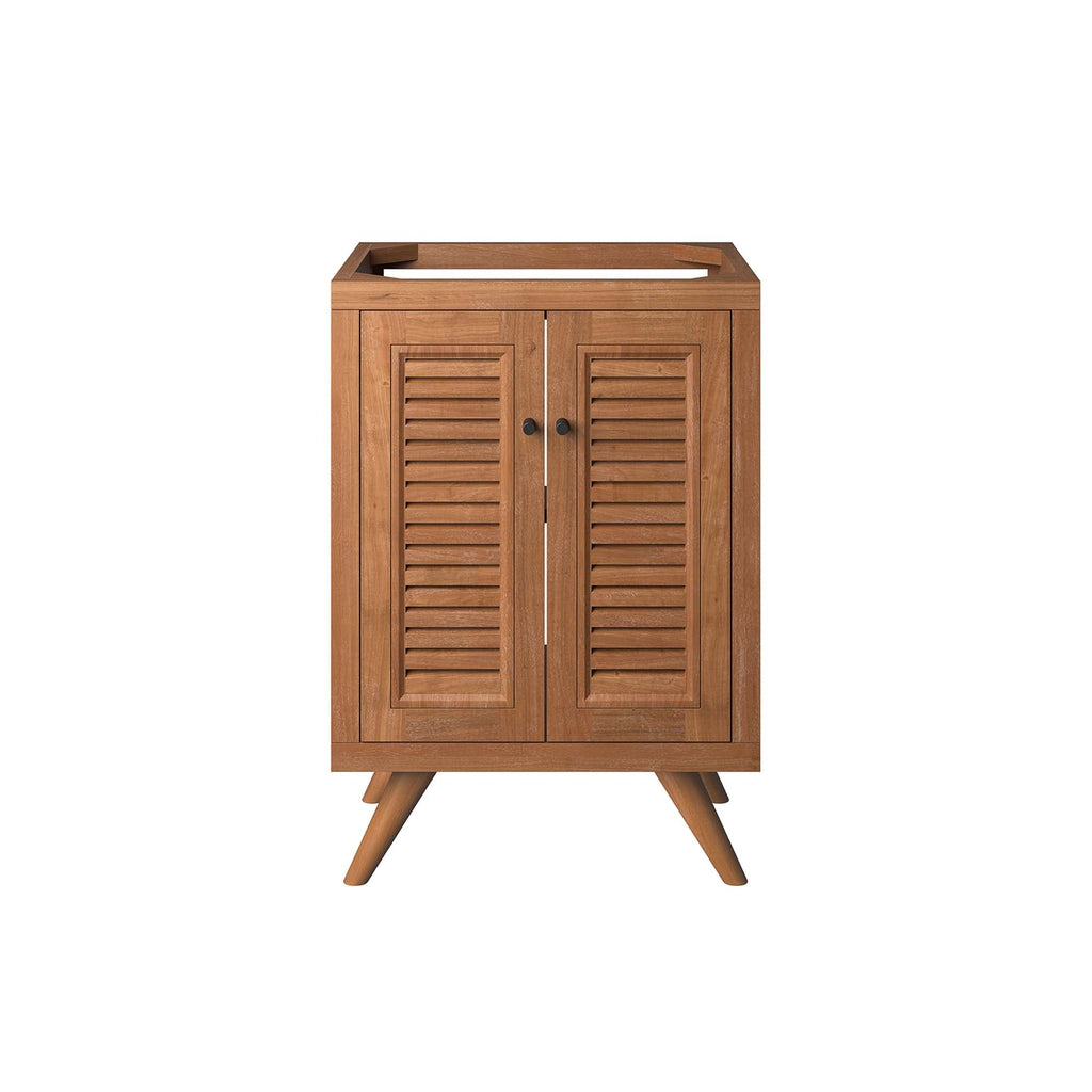 Birdie 24" Teak Wood Bathroom Vanity Cabinet