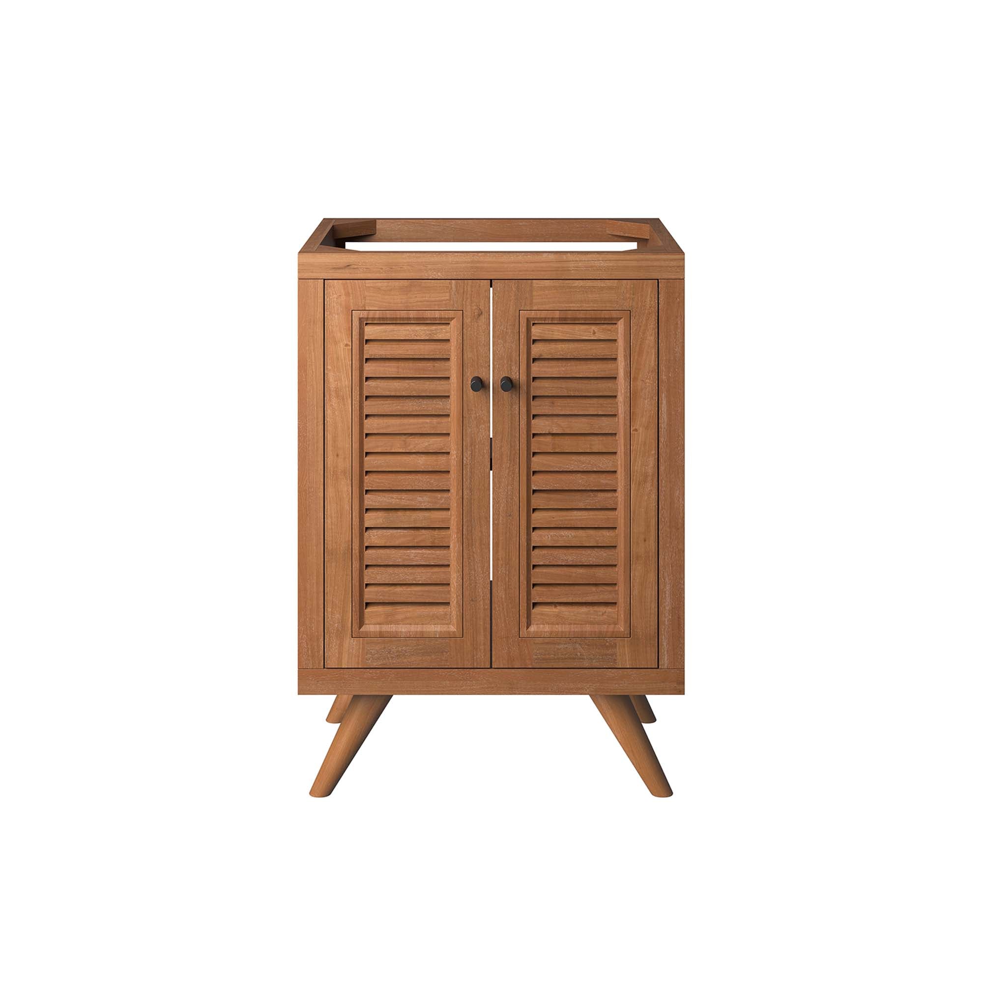 Birdie 24" Teak Wood Bathroom Vanity Cabinet