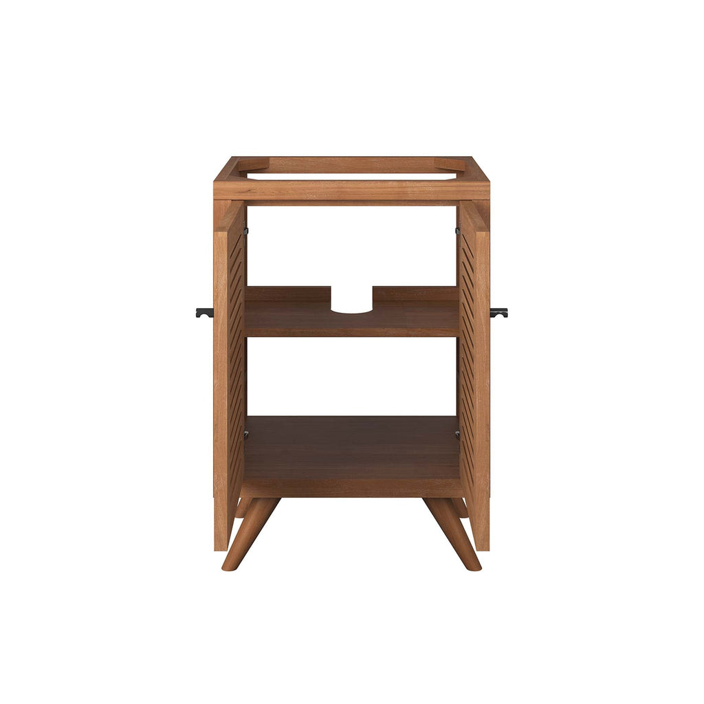 Birdie 24" Teak Wood Bathroom Vanity Cabinet