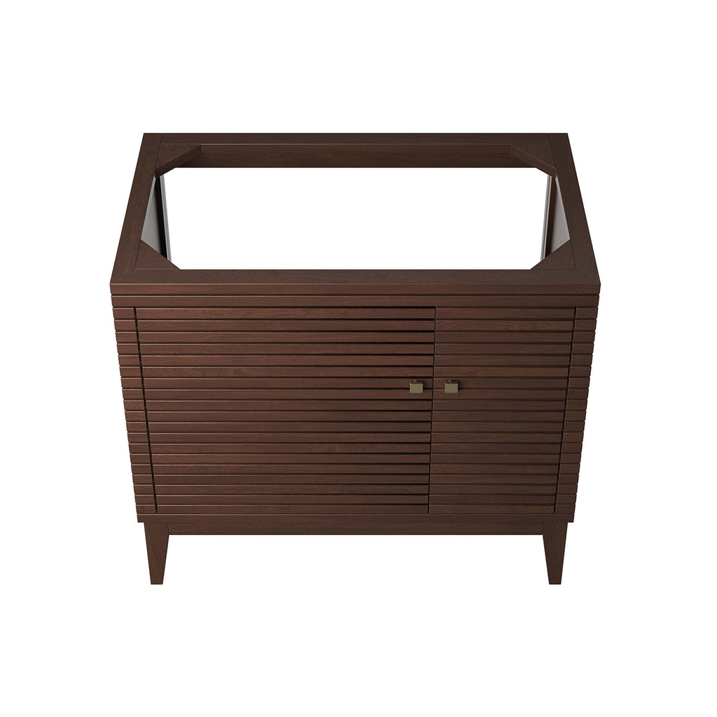 Ledger 36" Wood Bathroom Vanity Cabinet by Modway