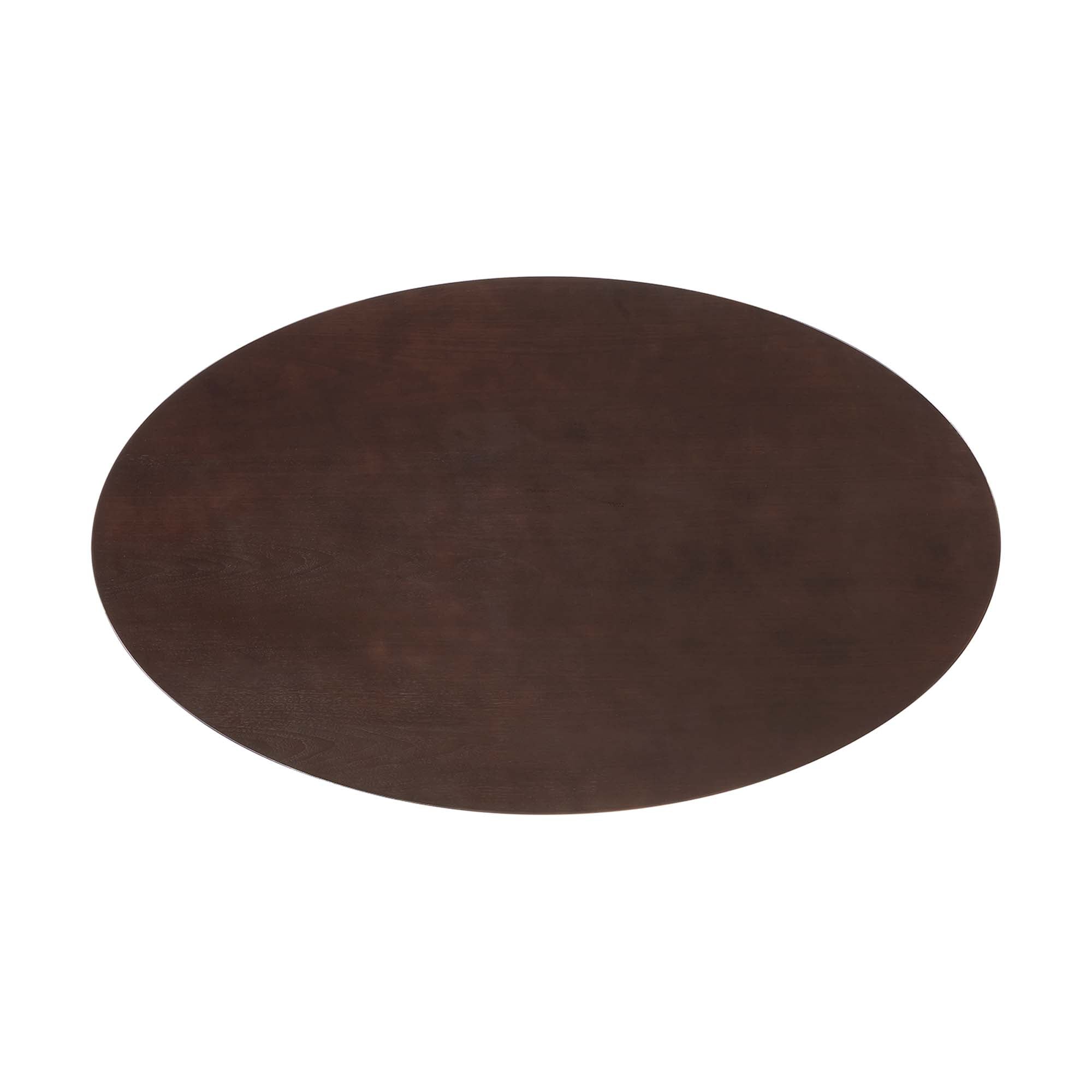 Lippa 60" Oval Cherry Walnut Wood Dining Table by Modway