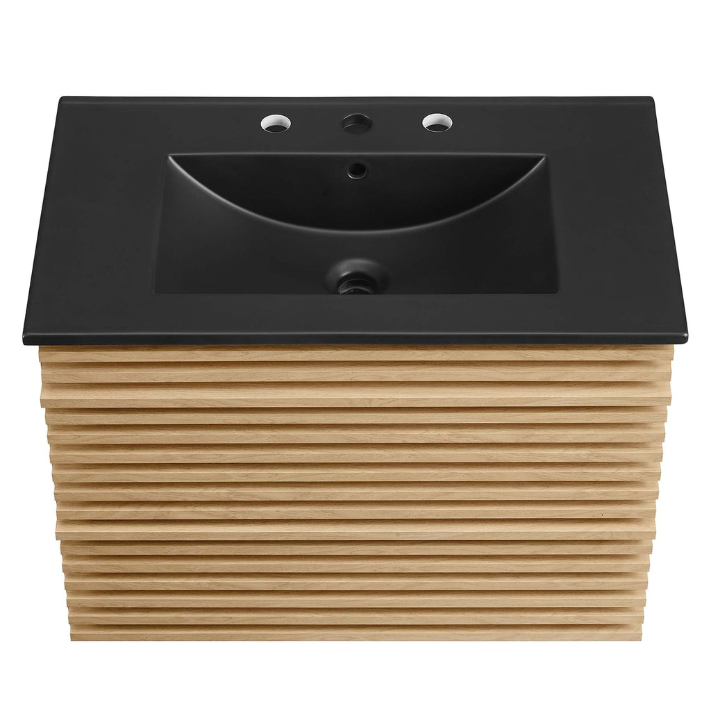 Render 30" Wall-Mount Bathroom Vanity by Modway