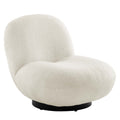 Kindred Boucle Upholstered Fabric Swivel Chair by Modway