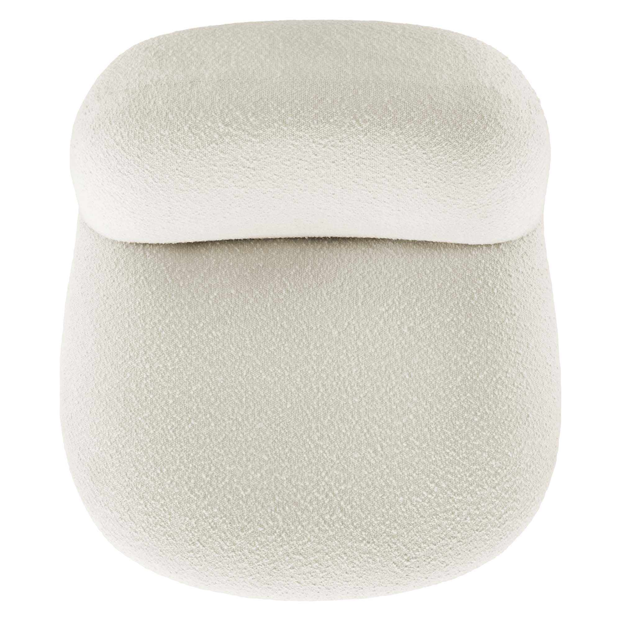 Kindred Boucle Upholstered Fabric Swivel Chair by Modway